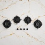 اجاق گاز صفحه ای 4 شعله کن مدل اینفرنو
