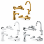 ست 4 تکه شیرآلات راسان مدل آتیس