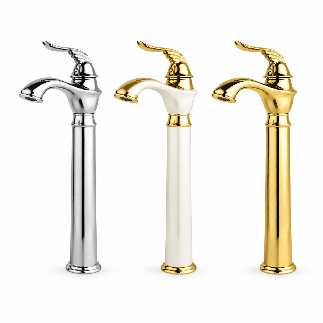 شیر روشویی پایه بلند راسان مدل پریمو شیر روشویی پایه بلند راسان مدل پریمو